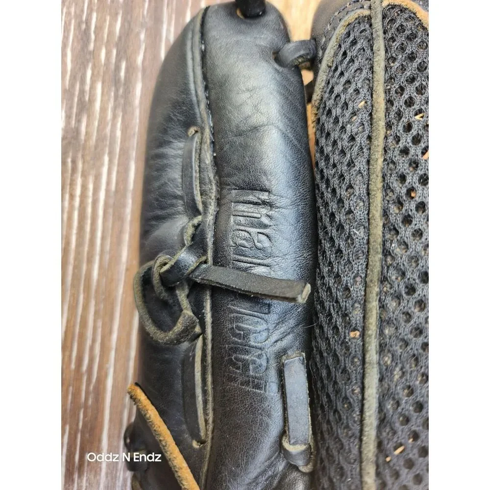 Mariucci Black Leather Handcrafted Baseball‎ Glove 11.5in left hand